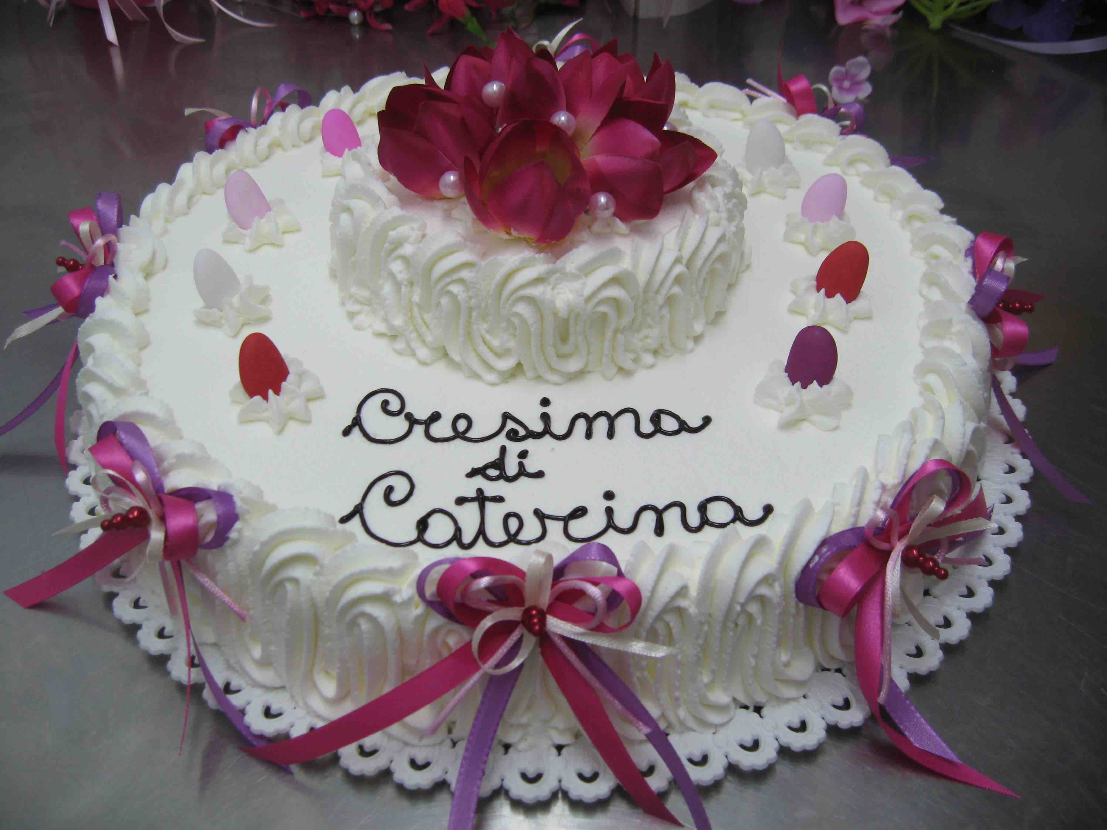 Torte Per Comunioni Cresime E Battesimi Www Gelateriasighieri It